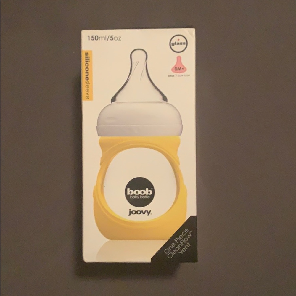 Nwb Joovy Boob glass bottle
